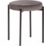 Табурет Tetchair REVO (Ткань,Металл/Темно-серый,Черный) 20646