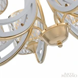 Подвесная люстра Arte Milano Florentia-3387 303387/6 Wh/Gd (220V, на цепи)