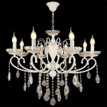 Подвесная люстра Reluce 04136-0.4-08 (220V, подвески, на цепи, подсвечник, свеча)