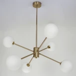 Потолочная люстра на штанге Zortes Ragy ZRS.1893.06 (220V, шарики, IP21)