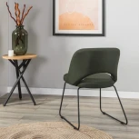 Стул R-Home Lars тёмно-зеленый/Линк