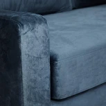 Диван Secret de Maison OSLO (mod. 5380-40C) темно-синий (дерево береза, ткань: вельвет)