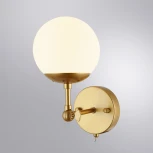Бра Arte Lamp Bolla A1664AP-1GO (220V, выключатель, шар)