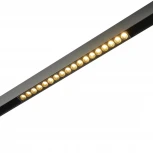 Трековый линейный светодиодный светильник Downlight магнитный MyFar FlowPoint MT0211-18W3K-B (48V)