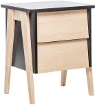Тумбочка "Сканди" 2 ящ. 2500000094385 Leset