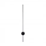 Настенный светильник светодиодный с диммером и сенсорным выключателем Lumion Bram 8310/12W серебро, металл/силикон LED 12W 3000/4000/7000K 220V (регулировка яркости)