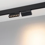 Трековый светильник светодиодный MAG-ORIENT-LASER-FOLD-S195-6W Warm3000 (BK, 30 deg, 48V) (Arlight, IP20 Металл, 3 года) 034629(1)