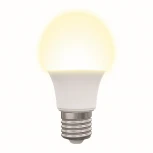 Лампочка светодиодная шар белая E27 7W 3000K Volpe LED-A60-7W/3000K/E27/FR/NR
