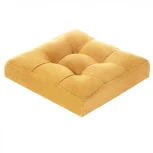 Пуфик Dreambag складной Желтый Велюр 13582
