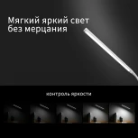 Офисная настольная лампа светодиодная c питанием от USB Reluce 00821-0.7-01 BK (220V, выключатель)