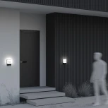 Настенный уличный светильник Maytoni Row O448WL-L9GF3KSR (LED, 220V, IP44)