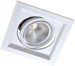 Встраиваемый светильник Donolux Atom DL18893/01 White SQ (LED, 220V, IP22)