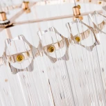 Подвесная люстра Arte Lamp Jastin A2848SP-3GO (220V, хрусталь, на тросе, круглые)