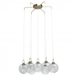 Подвесной светильник DeMarkt Крайс 657011307 (LED, 220V, на проводе, шарики, паук)