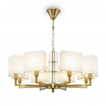 Подвесная люстра Maytoni Metropolitan H015PL-08G