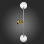 Бра ST Luce Chieti SL1506.201.02 Золотистый/Прозрачный G9 2*5W (220V, шарики)