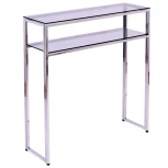 Консольный стол AllConsoles 1044-CS grey серебряный