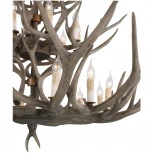 Подвесная люстра ST Luce Renna SL154.703.27 (220V, на цепи, подсвечник, свеча, рога)