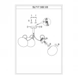 Потолочная люстра ST Luce Acini SL717.502.03