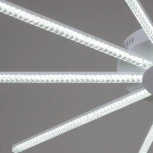 Потолочная люстра светодиодная с пультом  и ночным режимом Reluce 06537-0.3-5+5 WH (Умный дом)