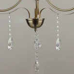 Подвесная люстра Reluce 04749-0.4-03 (220V, подвески, на цепи, подсвечник, свеча)