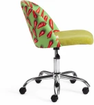 Кресло MELODY ткань/флок, олива, Botanica 03 pepper/23 Tetchair 19027