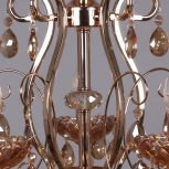 Подвесная люстра Reluce 02315-0.4-05 FGD+GC (220V, на цепи, подсвечник, свеча)