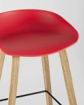 Стул барный Stool Group LIBRA КРАСНЫЙ УТ000000661