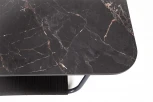 Журнальный стол 100х65 см из HPL, цвет черный мрамор 4SIS Гранада 3029-100-65-G-4sis gray
