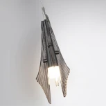 Подвесной светильник Odeon Light Afalina 5442/6L черный/дымчатый/металл/стекло/акрил LED 6W 3000K (220V, на проводе)