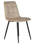 Стул обеденный CHILLY (Бежевый Holland 07, основание черное)