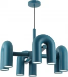 Подвесная люстра Kink Light Канти 08465-4,07 лазурный
