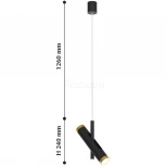 Подвесной светильник Favourite Duplex 2324-2P (LED, 220V, на проводе)