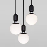 Подвесной светильник Eurosvet Bubble 50151/3 черный (220V, на проводе, шарики)