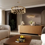 Настенный светильник Odeon Light Zaha 7060/12WL нерж/сталь золото IP20 LED 12W 1080Лм 3000K 220V