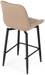Полубарный стул Notta Баодин К Б/К крутящийся бежевый / черный 520609