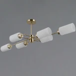 Потолочная люстра на штанге ILLUMICO IL0737-6ASQ-25 AB NAPLES (220V)