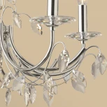 Подвесная люстра Reluce 08305-0.4-05 CR (220V, на цепи, подсвечник, свеча)