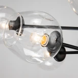 Потолочная люстра на штанге Favourite Recens 2626-8P (220V, шар, молекулы)