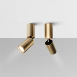 Накладной потолочный светильник FOCUS S GU10 1x10Вт Maytoni Technical C051CL-01G (220V, круглые)