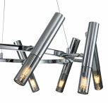 Подвесная люстра Sigaro V000235 (13006/10P Chrome) (220V, на тросе)