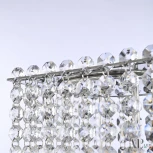 Интерьерная настольная лампа хрустальная APL LED Sicilia SH500.L4.15-26.B.Ni.E14