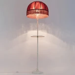 Торшер с полкой бахрома Citilux Базель CL407923T (220V, выключатель)