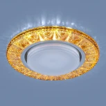 Встраиваемый точечный светильник Elektrostandard 3022 GX53 GD золото