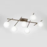 Потолочная люстра на штанге Citilux Dorsy CL223161 (регулировка яркости, LED, 220V, пульт управления, шарики)