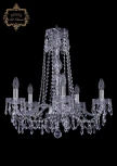 Подвесная люстра Art Classic 11.23 11.23.5.200.h-59.Cr.Dr (220V, хрусталь, на цепи, подсвечник, свеча)