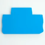 Торцевая заглушка для ЗНИ (синий) Stekker 49207