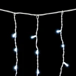 Гирлянда Бахрома 3,2 x 0,9 м Белая 220В, 232 LED, Провод Белый Каучук, IP65