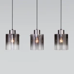 Умный подвесной светильник Eurosvet Trim 50227/3 дымчатый