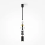 Подвесной светильник Maytoni Monochrome MOD071PL-L8B3K1 (220V, на проводе, бусы)